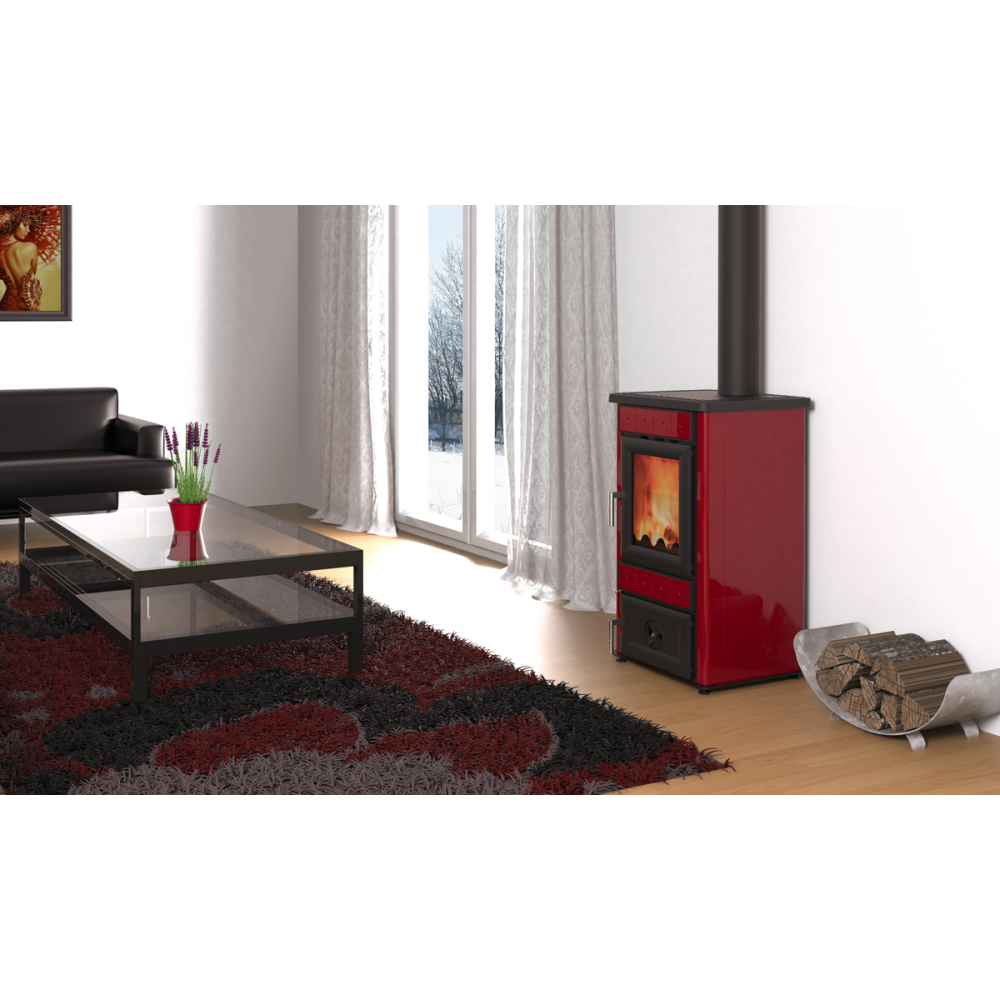 Wood burning stove Alfa Plam Lara 8kW, Log | Wood Burning Stoves | Stoves |