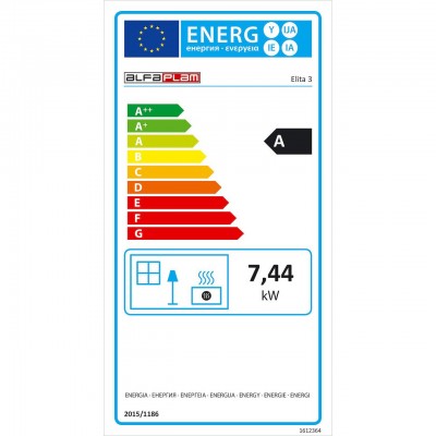 Braskamin Alfa Plam Elita 3, Antracit , 7 kW - Produktjämförelse