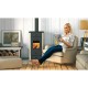 Braskamin Alfa Plam Elita 3, Elfenbensvit, 7kW | Luftbraskaminer | Braskaminer |