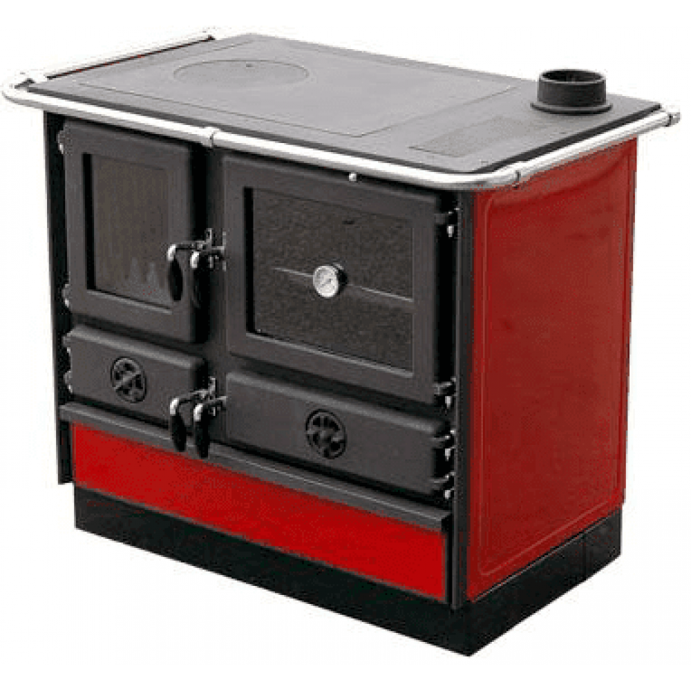 Vedspis med ugn MBS Magnum Höger, 12 kW | Vedspisar / Vedspisar med ugn |  |