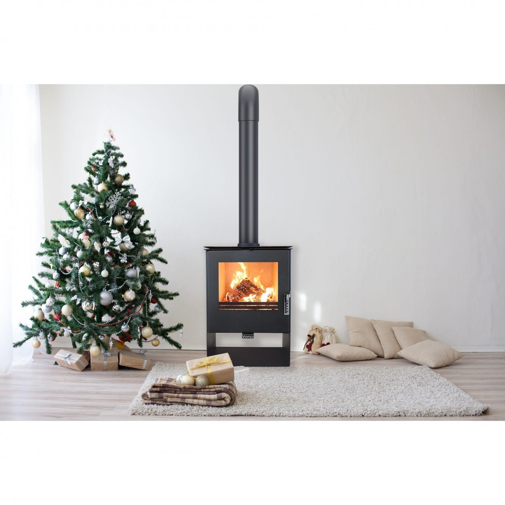Braskamin Verso Rheia, 5 kW | Luftbraskaminer | Braskaminer |