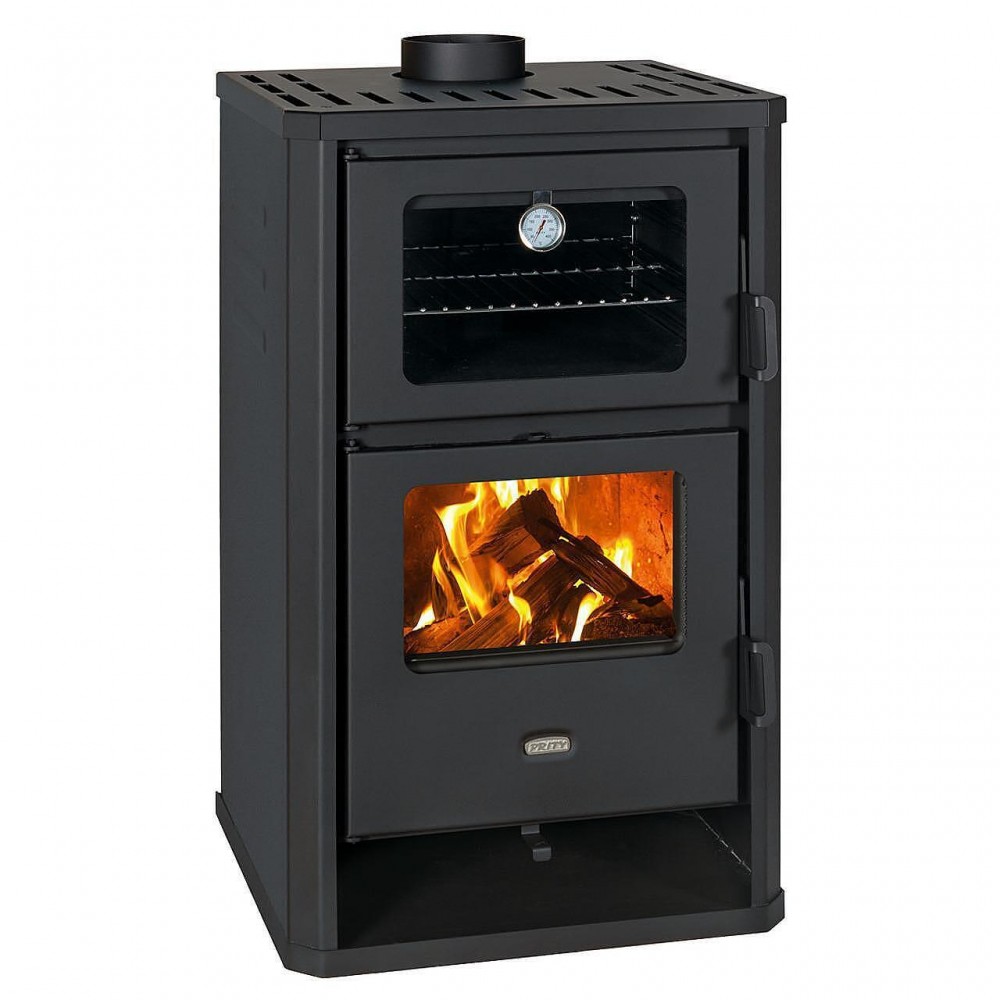Braskamin med ugn Prity FG D, 14,2 kW | Luftbraskaminer | Braskaminer |