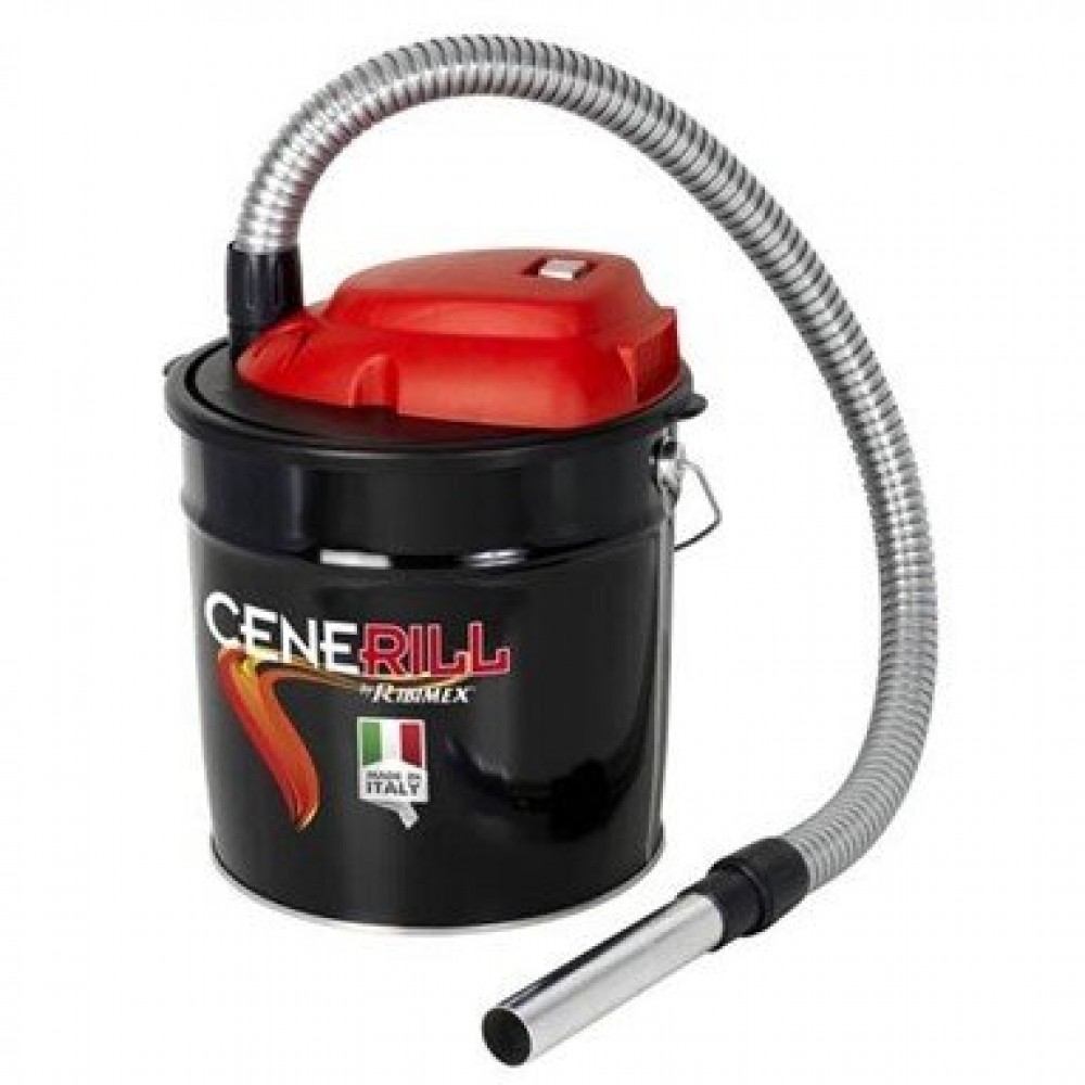 Elektrisk askdammsugare Ribitech, modell Cenerill, kapacitet 18 liter | Dammsugare för aska och filter |  |