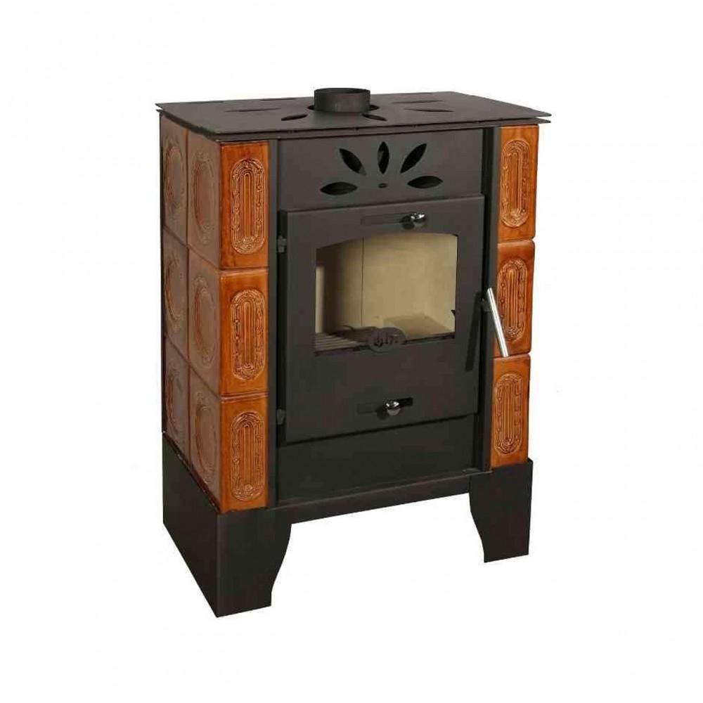 Braskamin Horvat Thetford TK9-3, Brun, 9 kW | Luftbraskaminer | Braskaminer |