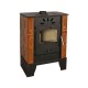 Braskamin Horvat Thetford TK9-3, Brun, 9 kW | Luftbraskaminer | Braskaminer |