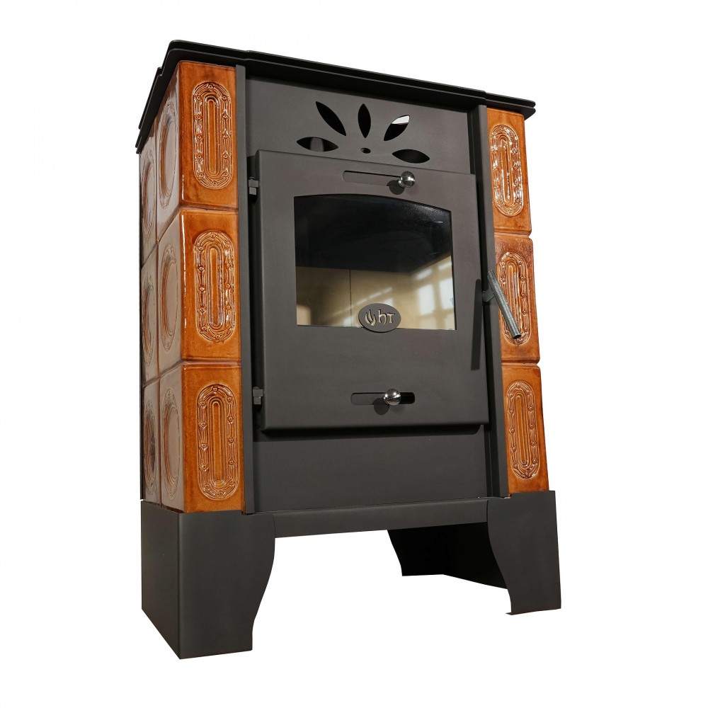 Braskamin Horvat Thetford TK9-3, Brun, 9 kW | Luftbraskaminer | Braskaminer |