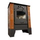 Braskamin Horvat Thetford TK9-3, Brun, 9 kW | Luftbraskaminer | Braskaminer |