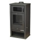 Braskamin med ugn Balkan Energy Troy, 7.8 kW | Luftbraskaminer | Braskaminer |