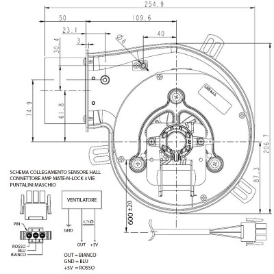 Smoke extractor fan 160m³/h 50W 300Pa - Produktjämförelse
