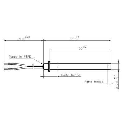 Tändelement pelletskamin för Alfa Plam, Palazzetti, Biasi, Olimpia Splendid, Olsberg Libera, Royal, Thermorossi med flera, total längd 160mm, 350W - Produktjämförelse
