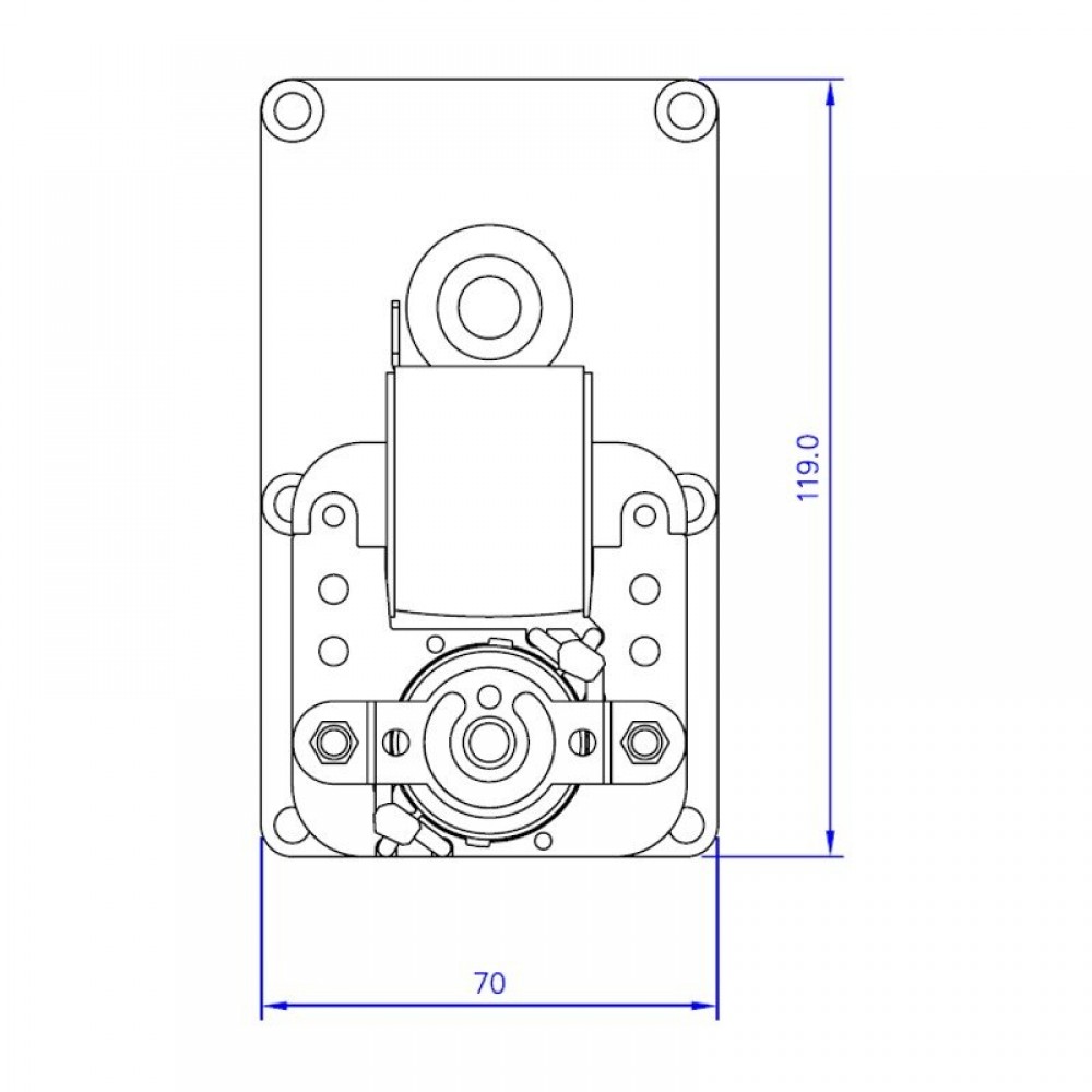 Växelmotor Mellor FB1324, 2RPM för pelletskamin Caminetti Montegrappa, Edilkamin m.fl. | Växelmotorer | Pelletskamin delar |