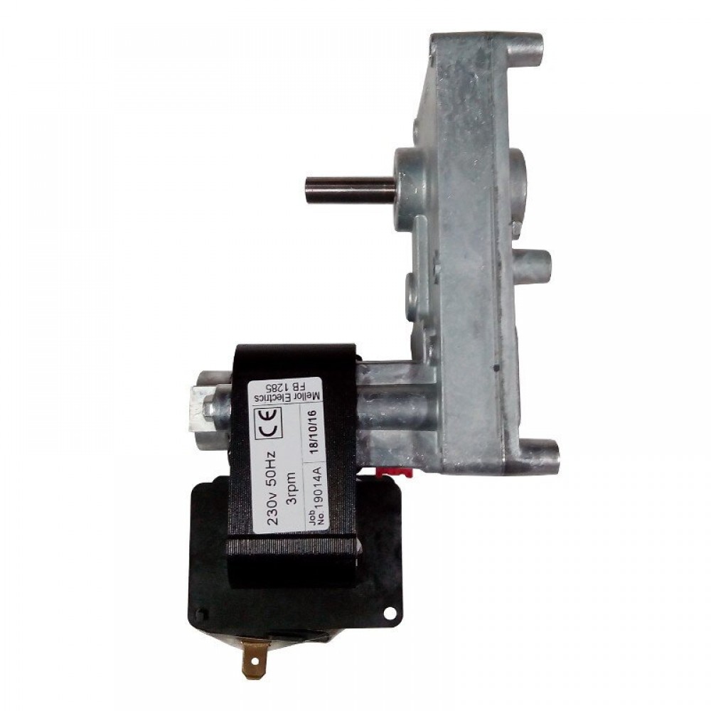 Växelmotor Mellor FB1285, 3RPM för pelletskamin Clam m.fl | Växelmotorer | Pelletskamin delar |
