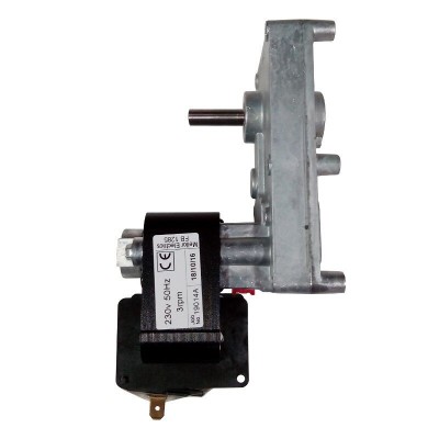 Växelmotor Mellor FB1285, 3RPM för pelletskamin Clam m.fl - Växelmotorer pelletskamin