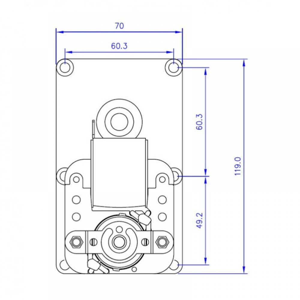 Växelmotor Mellor FB1137, 4,75 RPM för pelletskamin Arce, Ecoteck, Emaflam, La Nordica, Ravelli m.fl. | Växelmotorer | Pelletskamin delar |