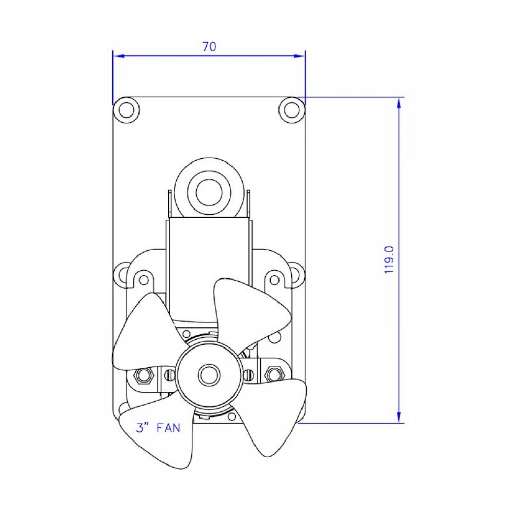 Växelmotor Mellor FB1146, 5,3 RPM för pelletskamin Ecoteck, Lincar, Moretti Design, Ravelli, Thermorossi, Ungaro m.fl. | Växelmotorer | Pelletskamin delar |