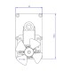 Växelmotor Mellor FB1146, 5,3 RPM för pelletskamin Ecoteck, Lincar, Moretti Design, Ravelli, Thermorossi, Ungaro m.fl. | Växelmotorer | Pelletskamin delar |