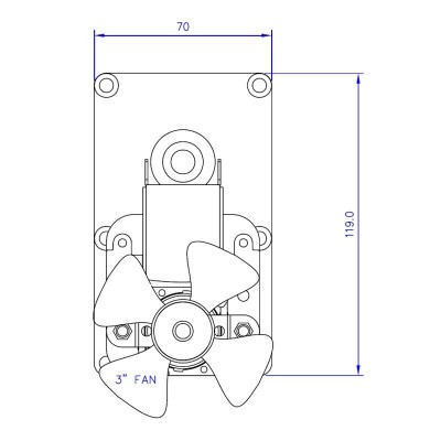 Växelmotor Mellor FB1304 för pelletskamin Cadel, Deville, Eurofiamma, Karmek One, Puros, 8 RPM - Växelmotorer pelletskamin