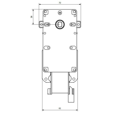 Växelmotor Kenta K9117120 för pelletskamin Edilkamin, Cadel, Eurofiamma, Italflame, 3 RPM - Växelmotorer pelletskamin