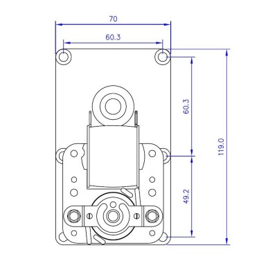 Växelmotor Mellor FB1171, 1,5 RPM för pelletskamin Eco Spar, Arce, Cadel, Caminetti Montegrappa, Edilkamin, Italiana Camini, Palladio med flera - Växelmotorer pelletskamin