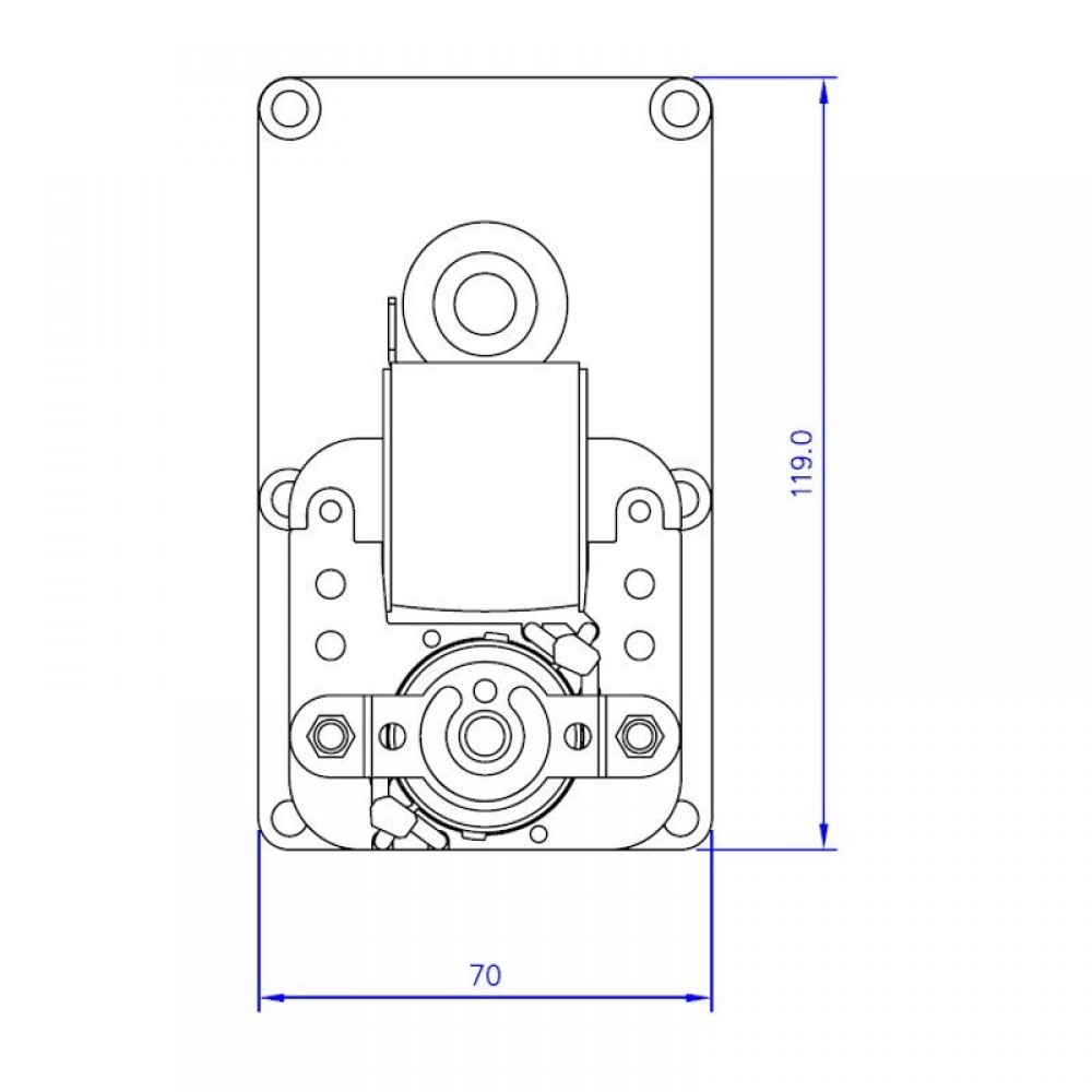 Växelmotor Mellor FB1218 för pelletskamin Alfa Plam, Arce, Clementi, Enviro, Vescovi, Pasqualicchio, 3RPM | Växelmotorer pelletskamin | Pelletskamin reservdelar |