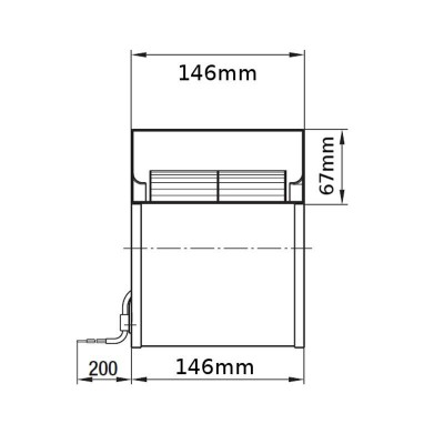 Centrifugalfläkt EBM för pelletskaminer Caminetti Montegrappa, Ecoteck, MCZ, Palazzetti, Ravelli, Royal med flera, flöde 265 m³/h - Produktjämförelse