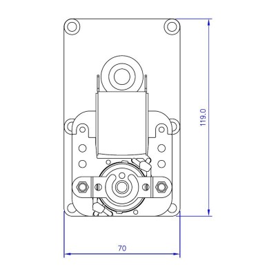 Växelmotor Mellor FB1271, 4RPM för pelletskamin Caminetti Montegrappa m.fl. - Växelmotorer pelletskamin