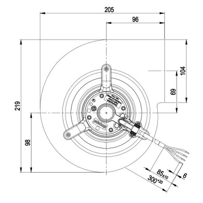Centrifugalfläkt EBM för pelletskaminer Edilkamin, Karmek One, flöde 800 m³/h - Produktjämförelse