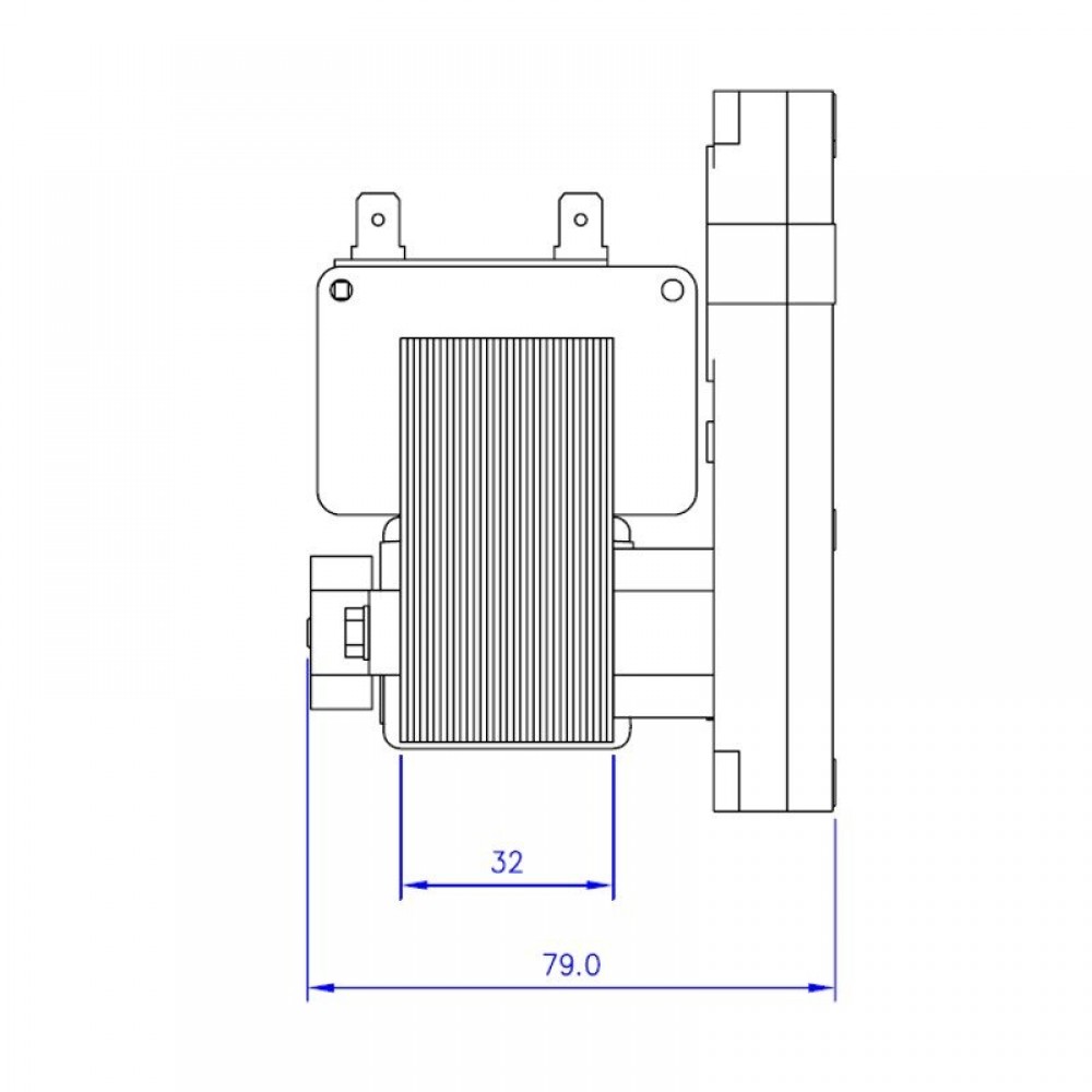 Hålaxelväxelmotor Mellor KB1008 5RPM för pelletskamin Cadel, Deville, Eurofiamma, Eurostek, Italiana Camini, Karmek One, Zibro, Puros, Qlima, Italflame, Bestfire, TMC, MG och andra | Växelmotorer pelletskamin | Pelletskamin reservdelar |