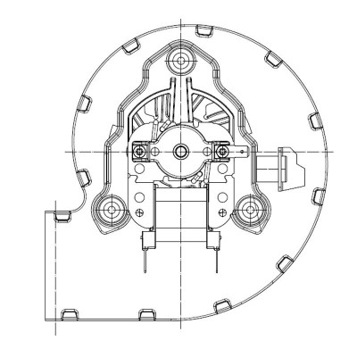 Centrifugalfläkt EBM för pelletskaminer Ecoteck, Edilkamin, Ravelli med flera, flöde 140 m³/h - Produktjämförelse
