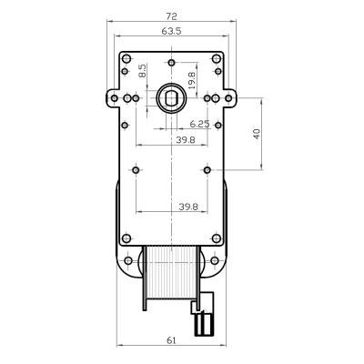 Hålaxelväxelmotor Kenta K9117057, 2RPM för pelletskamin Edilkamin m.fl. - Produktjämförelse