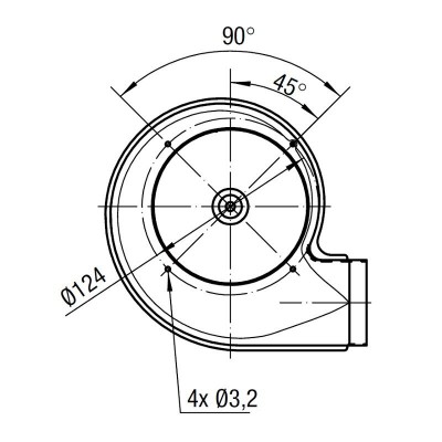 Rökgasfläkt pelletskamin EBM för Palladio, Max luftflöde 170 m³/h - Produktjämförelse