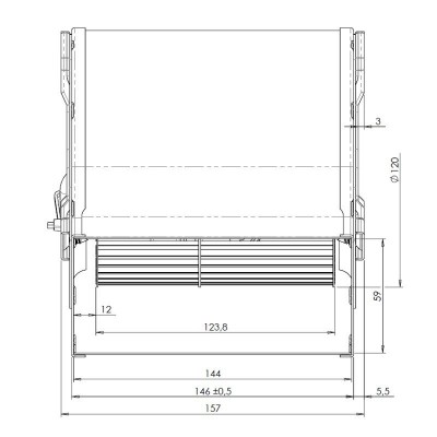 Centrifugalfläkt Trial 400 m³/h för pelletskaminer Ecoteck, Ravelli m.fl. - Produktjämförelse