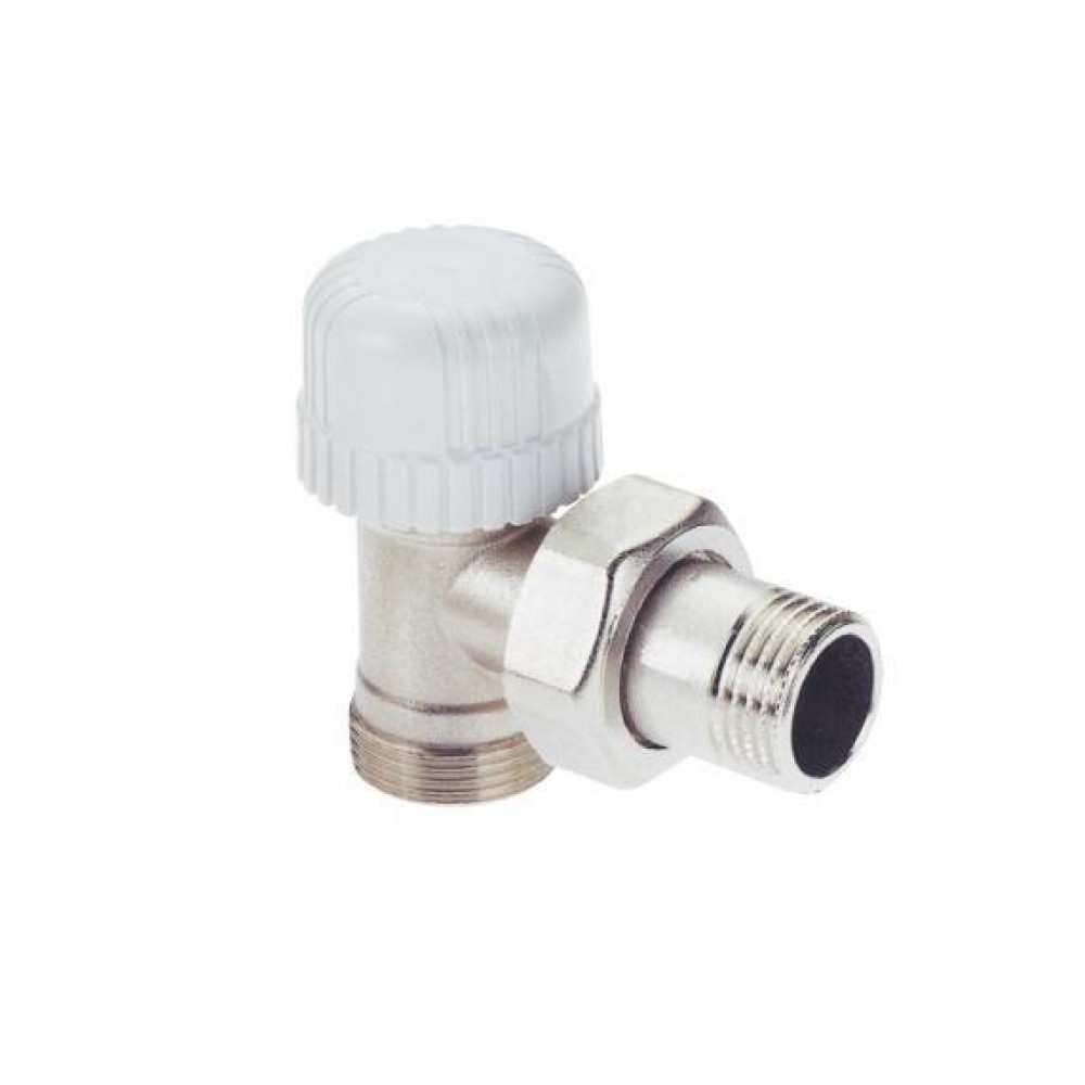 Radiatorventil vinklad ICMA 770 för termostathuvud (M28x1,5), för adapter ICMA 90/100 (M24x1,5)