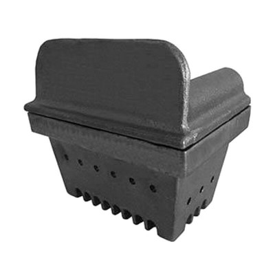 Gjutjärn brännarkorg för pelletskamin, 118 x 99mm - Brännarkorg pelletskamin