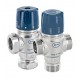 Adjustable thermostatic mixing valve