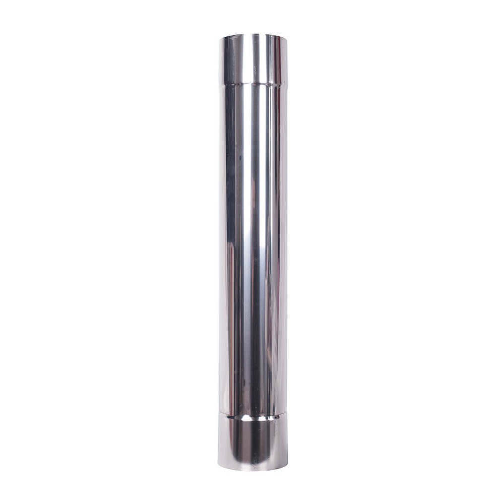 Premodul skorsten för pelletskamin, rostfritt stål AISI 304, 80-130mm - 80-150mm | Premodul skorsten | Skorstenar |