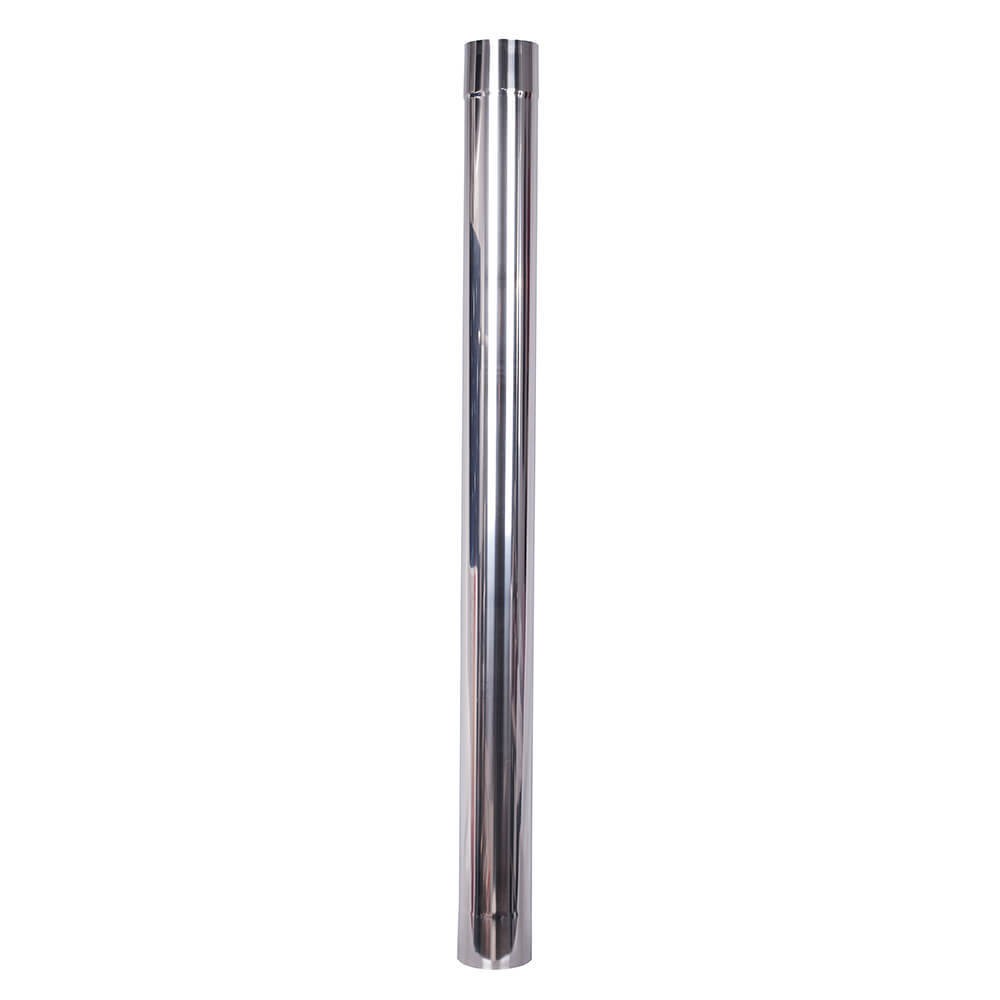 Premodul skorsten för pelletskamin, rostfritt stål AISI 304, 80-130mm - 80-150mm | Premodul skorsten | Skorstenar |