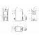 Pelletspanna BURNiT WBS AC Pellet 17 Active 20 - Pell 25, 20kW | Pelletspannor (uppsättning) | Pellets |