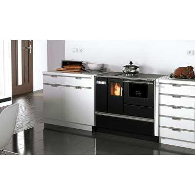 Pellets spis Alfa Plam Alfa 90 Pelet Antracit, 8.18kW - Produktjämförelse