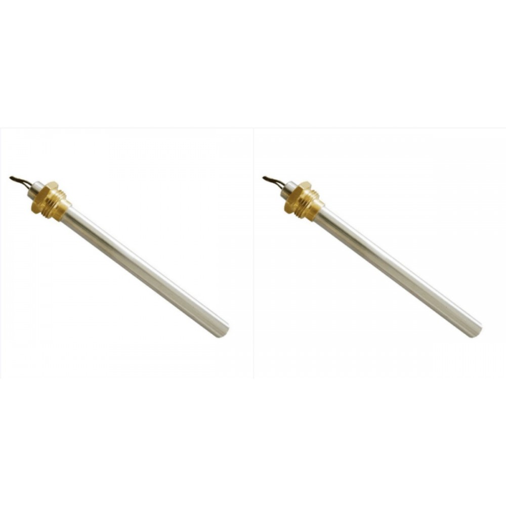 Tändelement pelletskamin för MCZ, RED med flera, total längd 148mm, 350W - x2