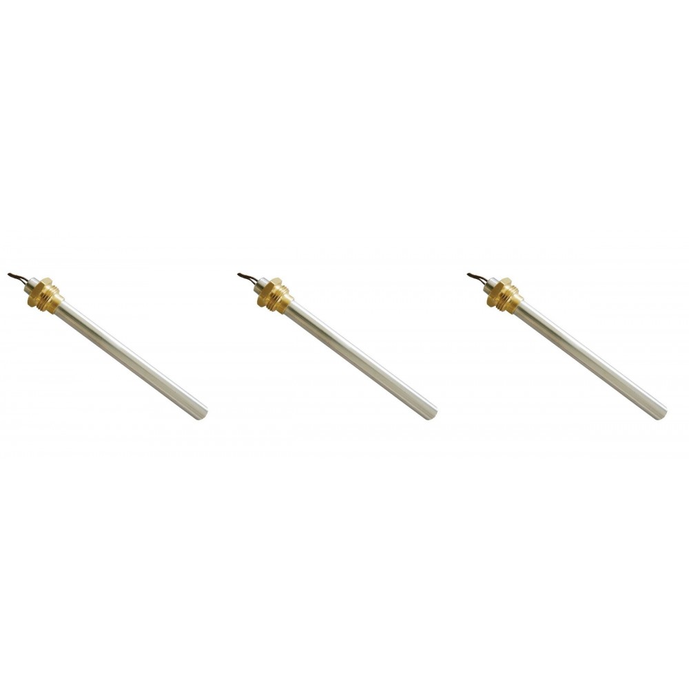 Tändelement pelletskamin för Ecoteck, Ravelli med flera, total längd 167mm, 250W - x3
