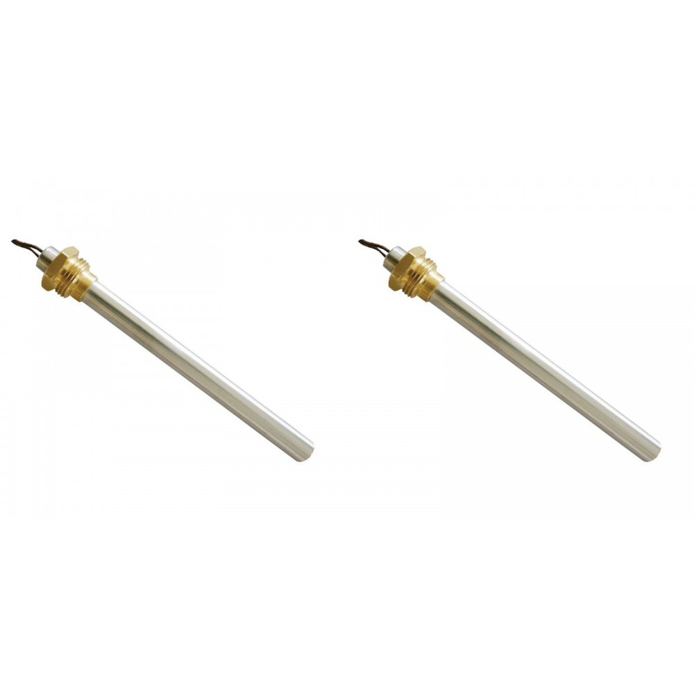 Tändelement pelletskamin för Palazzetti och andra, total längd 170 mm, 350W - x2
