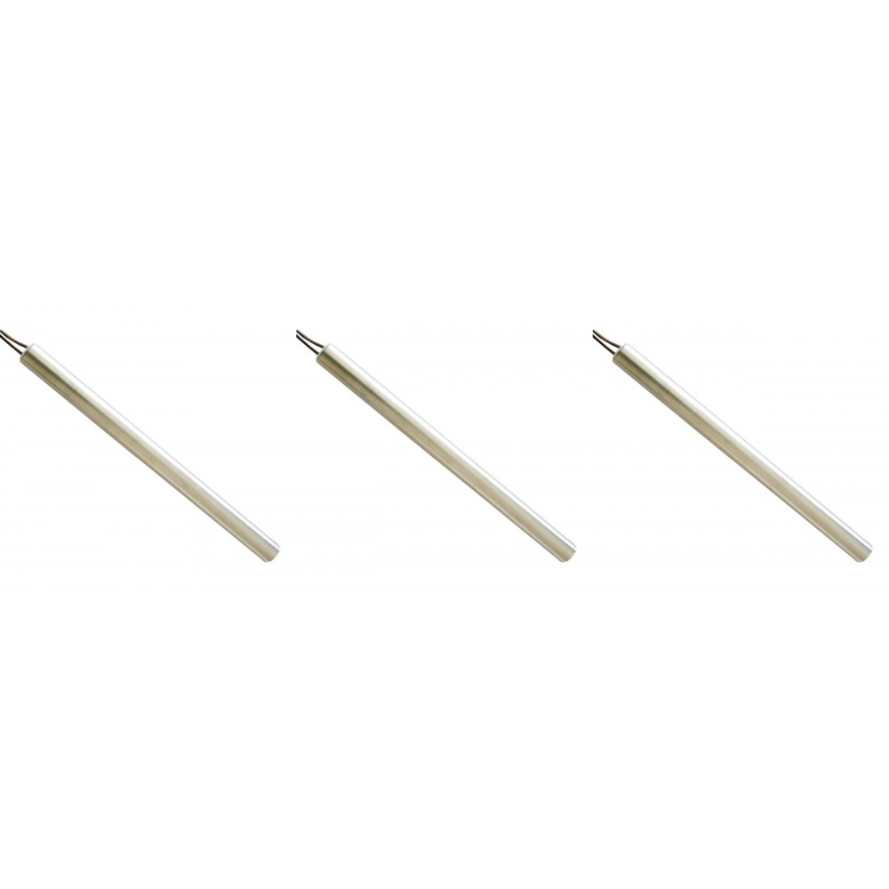 Tändelement pelletskamin för Ecoteck, Italcalor, La Nordica, Ravelli, Sicalor med flera, total längd 160mm, 300W - x3