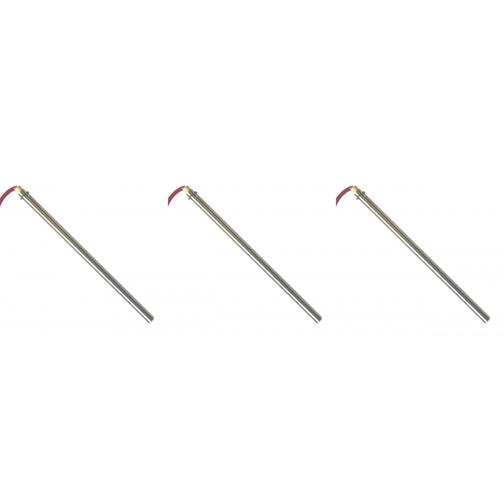 Tändelement pelletskamin för Edilkamin och andra, total längd 280mm, 470W - x3