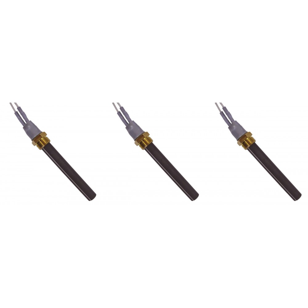 Keramiskt tändelement pelletskamin för La Nordica, Ecoteck, Karmek One, Ravelli med flera, total längd 94mm, 300W - x3 | Tändelement pelletskamin | Pelletskamin reservdelar |