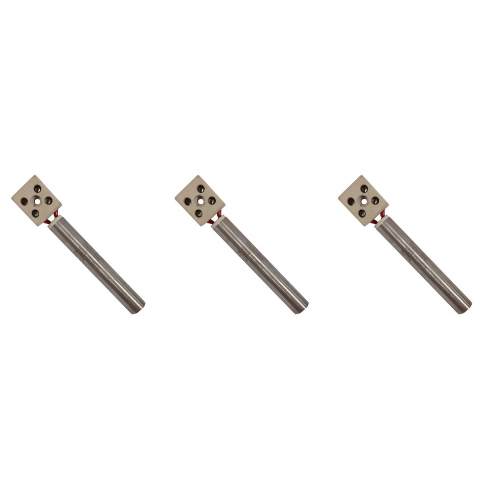 Tändelement pelletskamin för Eurofiamma, Arce med flera, längd 80mm, 250W - x3 | Tändelement pelletskamin | Pelletskamin reservdelar |