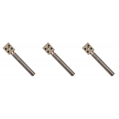 Tändelement pelletskamin för Eurofiamma, Arce med flera, längd 80mm, 250W - x3 - Kampanjer