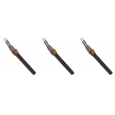 Keramiskt tändelement pelletskamin för BURNiT, Deville och andra, total längd 94mm, 300W - x3 - 