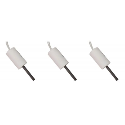 Tändelement pelletskamin ComfortBilt, Edilkamin, total längd 66mm, 90 - 100W till 24 Volt AC - x3 - Produktjämförelse