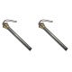 Tändelement pelletskamin för Ecoteck, Ravelli med flera, total längd 114mm, 250W - x2 | Tändelement pelletskamin | Pelletskamin reservdelar |